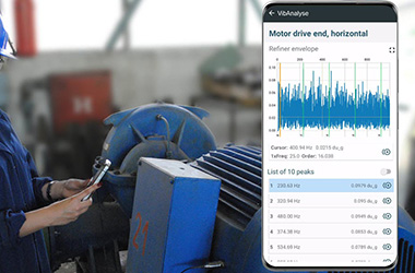 VibAnalyse by iTnnovate Application and Screen
