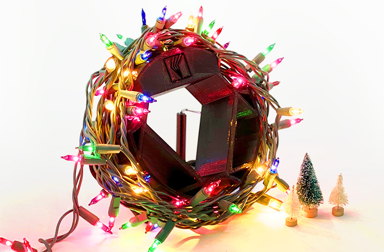 christmas cable roller