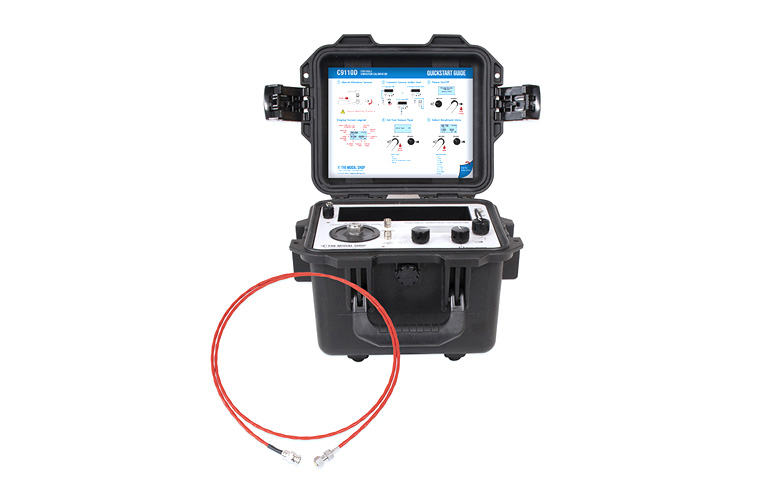 c9110d charge mode portable vibration calibrator product 1