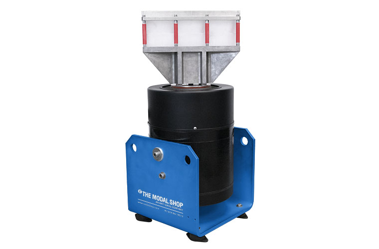 stp modal pod cubesat fixture mounted on shaker