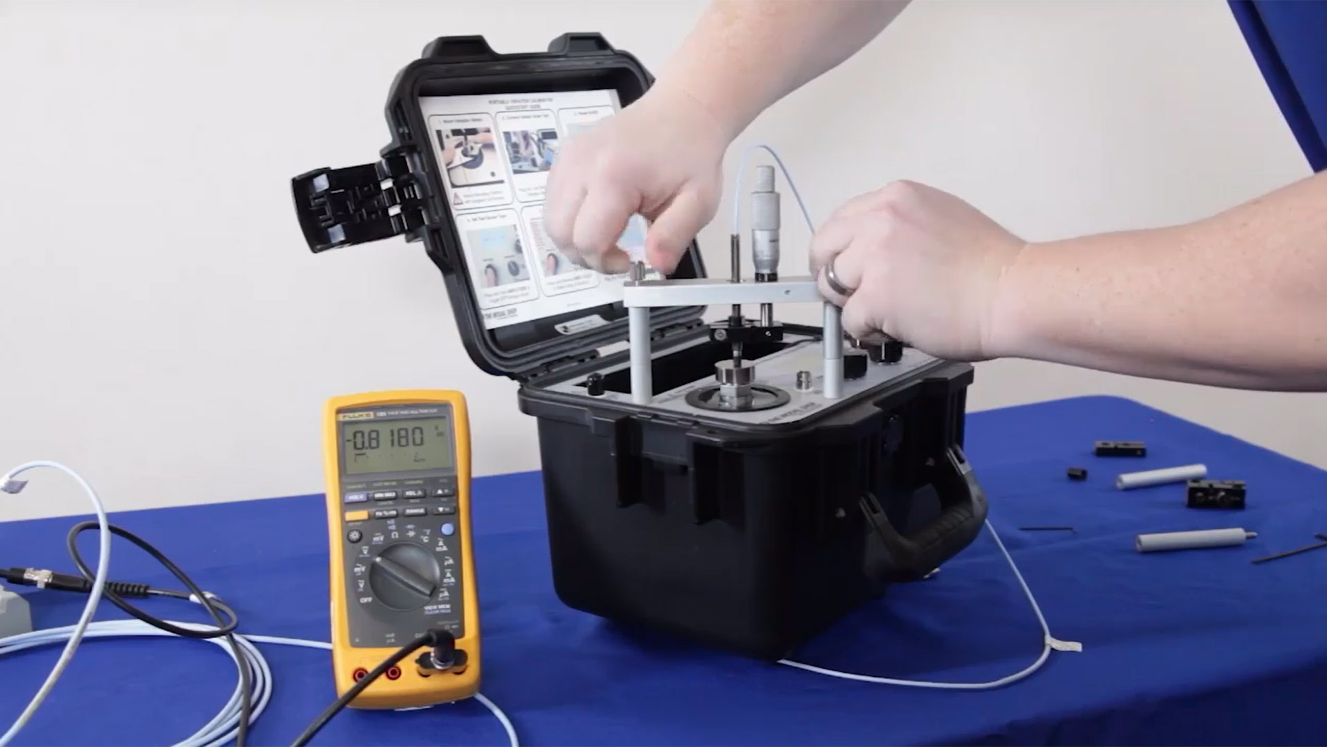 Mounting Proximity Probes for Testing with Portable Shaker Table Video Thumbnail